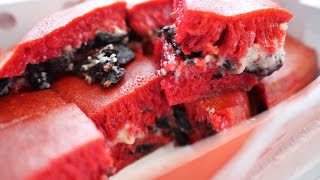 Street Food Martabak Manis Red Velvet Oreo [upl. by Kieger109]