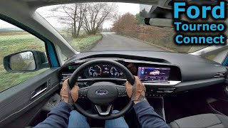 2022 Ford Tourneo Connect 20 EcoBlue Powershift  POV test drive [upl. by Aehc]