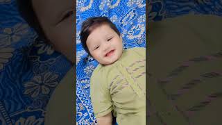 Zaalmana tarike se hansaya ja rha foryou cute funnybaby baby funny fyp fypシ゚ fyb [upl. by Aicxela]