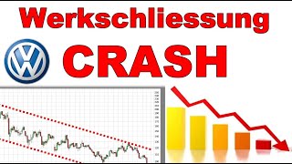 ✯ VW macht dicht Werkschliessungen ✯ Chartanalyse Analyse Charttechnik Aktie Prognose [upl. by Fulvia]