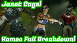 Janet Cage Full Guide MovesetTechCombos  Mortal Kombat 1 quotJanet Cagequot Rain Gameplay Breakdown [upl. by Roanne]