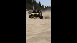 CanAm Maverick R Floats through the Dunes 🔥 canammaverickr canam [upl. by Anifled595]