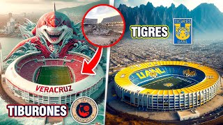 ¡ASÍ SERÍAN los 6 NUEVOS ESTADIOS QUE LLEGARÍAN A LA LIGA MX ¡El 2 SERÁ EL MEJOR del CONTINENTE🏟️ [upl. by Leaffar]