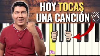 Cómo Tocar Piano y Teclado Día 1  Tu Primera Canción FÁCIL Para Principiantes💪 [upl. by Bernj]