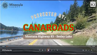 4K Montana Scenic Drive  Montana State Highway 83 Seeley Lake  Swan Valley Scenic Drive [upl. by Eiloj70]