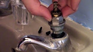 Fix a Dripping Tap  Replace a Tap Washer real example [upl. by Neelram991]