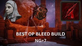 BEST OP ELDEN RING BLEED BUILD THAT MELTS BOSSES [upl. by Anelle]