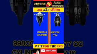 Ninja h2r VS dodge tomahawk full competition 😱😱😳😳 shorts ninjah2r dodgetomahawk competition [upl. by Alley]