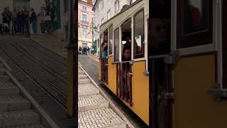 Elevador da Bica  Ascensor da Bica The  Bica Funicular lisbon [upl. by Melar]