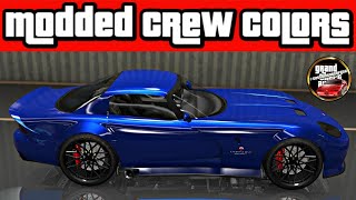 18 Crew Colors in GTA V Online [upl. by Iclek]