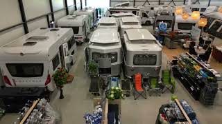 Grooste camping shop in Fleveland ACB caravans met Bergercamping [upl. by Assiral573]