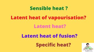 தமிழ்  sensible heat  latent heat or hidden heat  specific heat 🔥💥 [upl. by Singhal401]