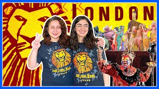 The LION KING Stage Musical in London 🦁  THEATRE Vlog 2023 [upl. by Netsua]