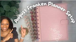 AUGUST PLANNER SETUP  THE HAPPY PLANNER CLASSIC  FRANKENPLANNER LIVE LOVE POSH  PLANNER RESET [upl. by Eppes691]