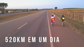 Pedalando 522km em um dia só [upl. by Gnuh825]