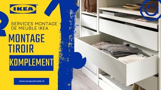 Montage tiroir Komplement Ikea  Armoire PAX [upl. by Cynthia]