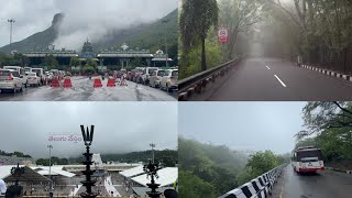 A Complete Tirumala Ghat Road Trip On A Rainy Day [upl. by Diarmuid]