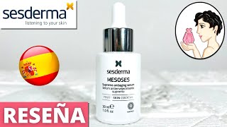 🌷7 SECRETOS de SESDERMA Mesoses Supreme Antiaging SERUM Antienvejecimiento Supremo✅Review [upl. by Asela]