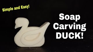 how to make a soap carving easy [upl. by Anairotciv448]