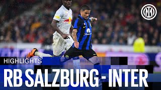 SALISBURGO 34 INTER  HIGHLIGHTS ⚫🔵 [upl. by Atneciv]