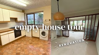 Empty House Tour UK  New Home amp Bungalow Renovation Project [upl. by Fassold]