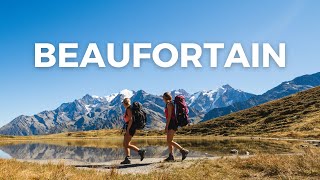 UNE DES  BELLES RANDONNÉES DE FRANCE  4 jours en autonomie dans le Beaufortain [upl. by Wesla716]