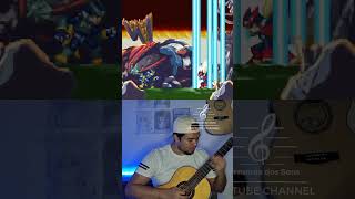 Megaman Zero 3  Final Boss Theme Cannonball  Acustic Guitar shorts [upl. by Enilraep]