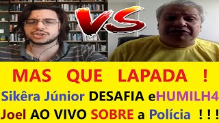 Sikêra Júnior DESAFIA e HUMILH4 Joel AO VIVO sobre a Políca no Morning Show Jovem Pan Ao Vivo hoje [upl. by Torbart]