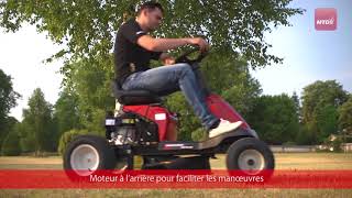 MTD Conseils dexperts  Comparatif tonte avec tondeuse vs Minirider [upl. by Daney]