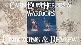 Carn Dum Heroes amp Warriors Unboxing amp Review MiddleEarth SBG [upl. by Atiuqahc]