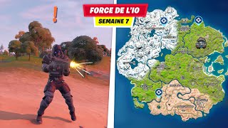 ÉLIMINER DES FORCES DE LIO  QUÊTE DE SAISON SEMAINE 7 FORTNITE [upl. by Munsey474]