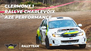 Clermont 1  Rallye de Charlevoix 2023  AZE Performance [upl. by Ares]