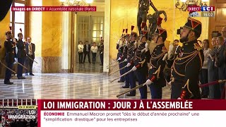 🔴 Gérald Darmanin présente le projet de loi immigration à lAssemblée nationale [upl. by Naghem]