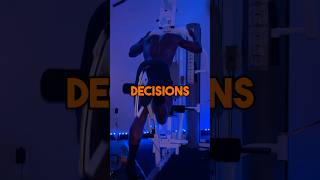 Tough Decisions for Reaching Your Body Goals fitness gym workout fit healthy health exercise [upl. by Kapoor67]