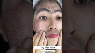 Remove Facial Hair Easily At Home  Permanent Upper Lips amp Facial Hair Removal Pack beauty shorts🙈 [upl. by Earej]