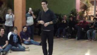 WCS Atelier with Michael Kielbasa danced  Paris Swing Festival Jan 2010MP4 [upl. by Alaaj]