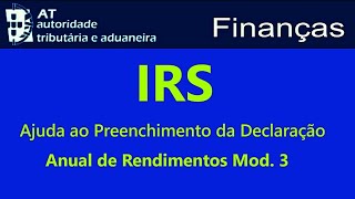 IRS 2024 Como preencher a declaração passo a passo  Como fazer IRS 2024  Portal das Finanças [upl. by Ynnaf]