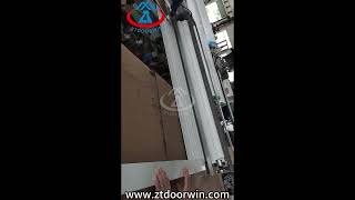 Ztdoorwinsound proof roller windowselectric aluminum windowchinese aluminum window [upl. by Eipper]