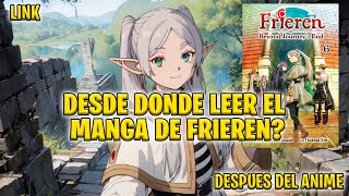 Donde continuar con el manga de Frieren despues del anime [upl. by Puiia]