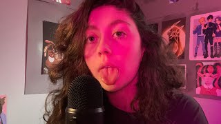 ASMR  Eating My Blue Yeti with Mouth Sounds  mic licking [upl. by Rovelli]