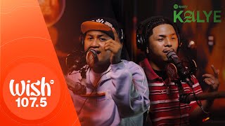 Realest Cram x CK YG perform “Wag Na” LIVE on Spotify’s KALYE Wish 1075 Bus [upl. by Gerrilee124]