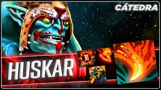 CÁTEDRA DE HUSKAR SUPPORT PERO EN RANKED ALTO 11000 DE MMR CÁTEDRA [upl. by Lerret]