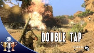 Sniper Elite 3  Double Tap  Incapacitate 2 vehicles in Kasserine Pass within 5 seconds [upl. by Mabel210]