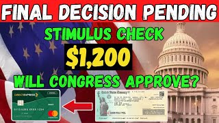 quot1200 Stimulus Check for SSI amp SSDI Recipients – Congress’ Decision Could Change Everythingquot [upl. by Haley973]