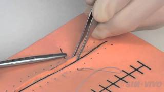 SIM SUTURE  4 The Instrument Tie [upl. by Llerat360]