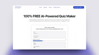 Create and Publish Interactive Quizzes for FREE with AIPowered Quiz Maker [upl. by Walburga]