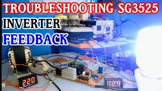 Troubleshooting SG3525 inverter feedback Circuit  Square wave signal [upl. by Eelah]