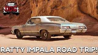 CRAZY 2400 Mile 4 Day Road Trip In A 1967 Chevy Impala  A Classic Family Eclipse Viewing Adventure [upl. by Eusassilem]