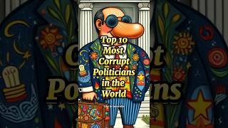 Top 10 most corrupt politicians in the world youtubeshorts shorts [upl. by Clementina]