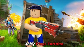 SML ROBLOX Jeffy Plays Fortnite  ROBLOX Brookhaven 🏡RP  Funny Moments [upl. by Atolrac]